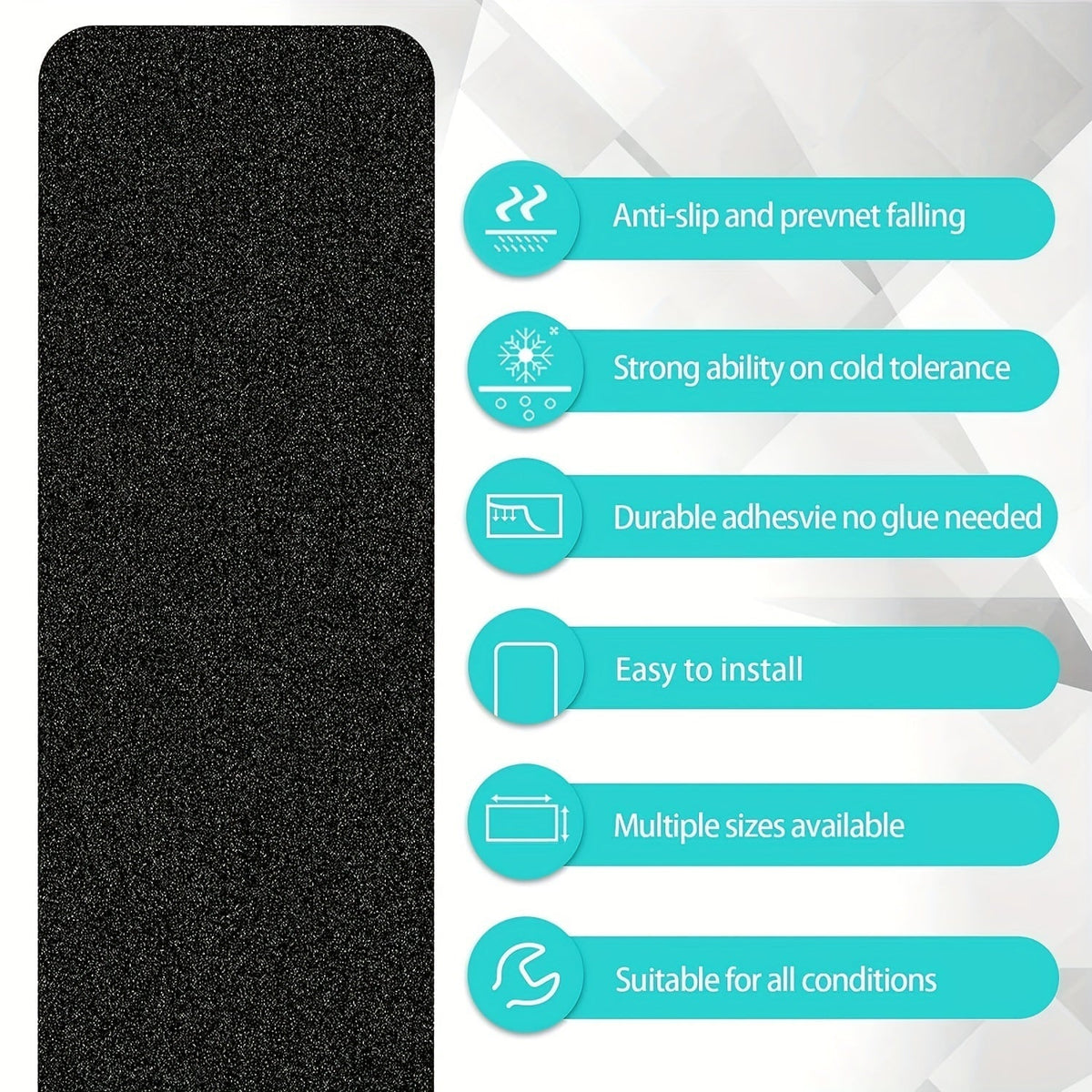 Grip Stair Treads - 10 Piece Set
