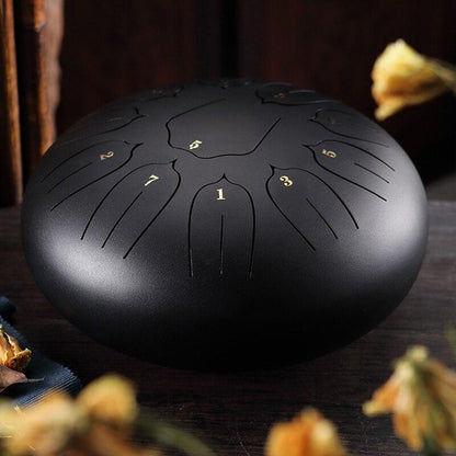Portable 8 Note Metal Tongue Drum - Cofik