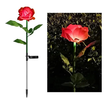 Garden Solar Powered Lamp with 7 Petals