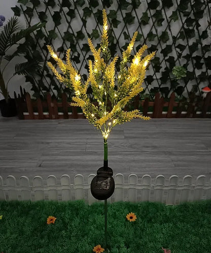 Garden Solar Powered Lamp with 7 Petals