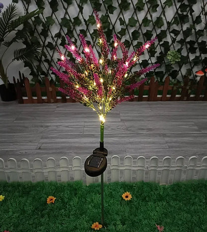Garden Solar Powered Lamp with 7 Petals