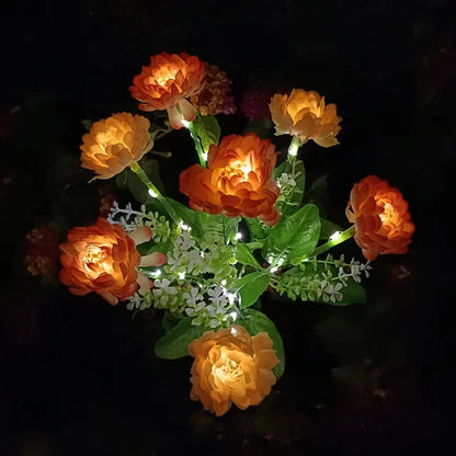 Garden Solar Powered Lamp with 7 Petals - Cofik