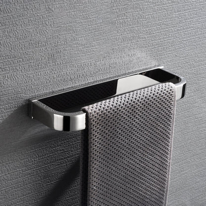 Luxury 5-Piece Chrome Bathroom Accessory Set