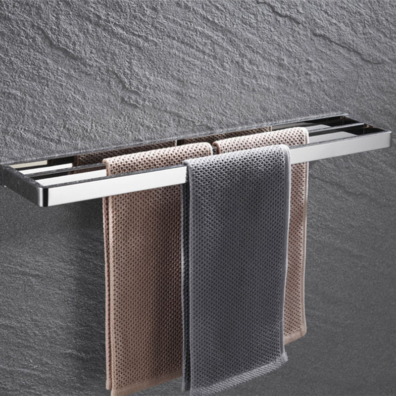 Luxury 5-Piece Chrome Bathroom Accessory Set
