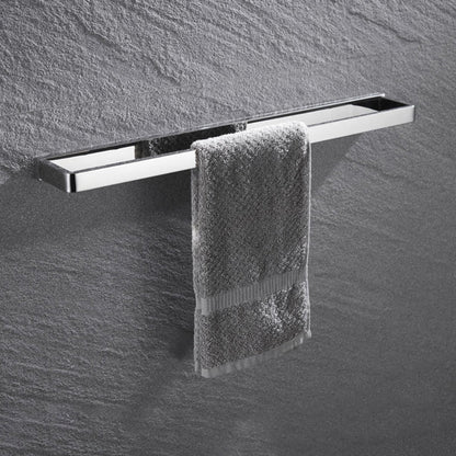 Luxury 5-Piece Chrome Bathroom Accessory Set