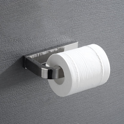 Luxury 5-Piece Chrome Bathroom Accessory Set - Cofik