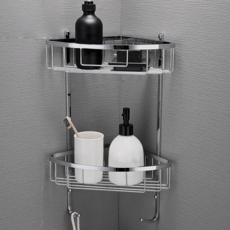 Luxury 5-Piece Chrome Bathroom Accessory Set