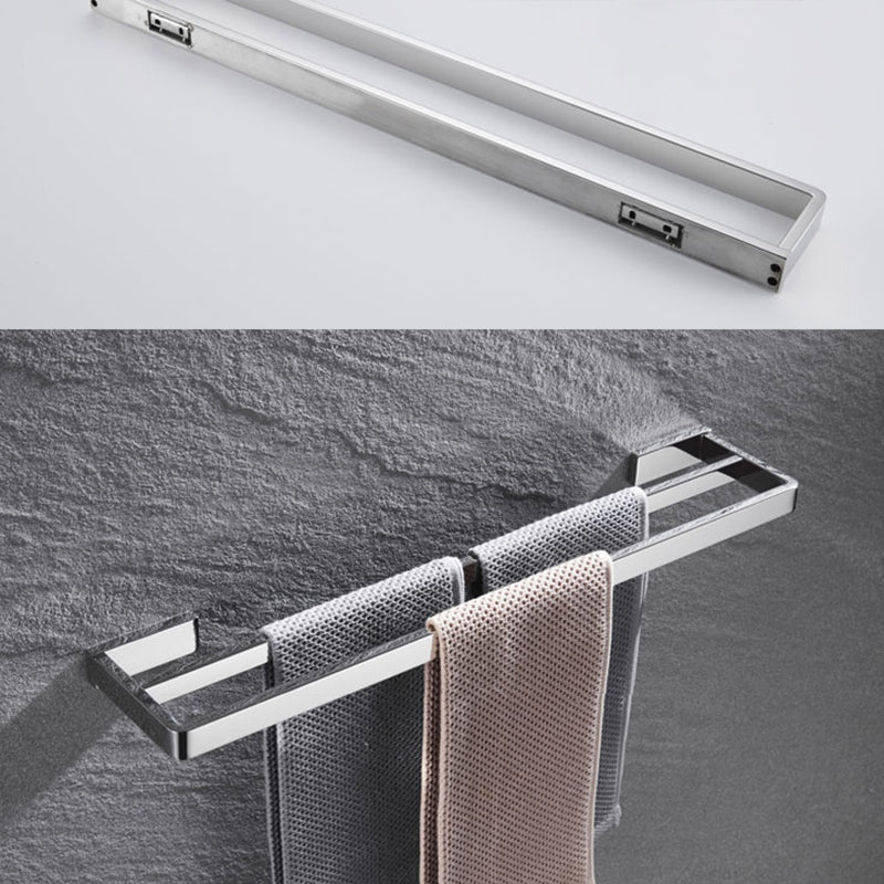 Luxury 5-Piece Chrome Bathroom Accessory Set