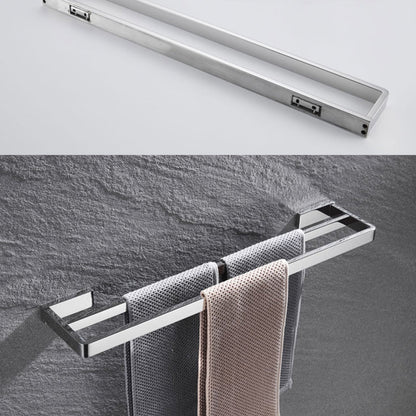 Luxury 5-Piece Chrome Bathroom Accessory Set
