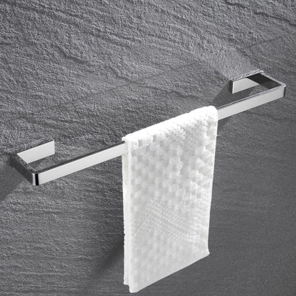 Luxury 5-Piece Chrome Bathroom Accessory Set