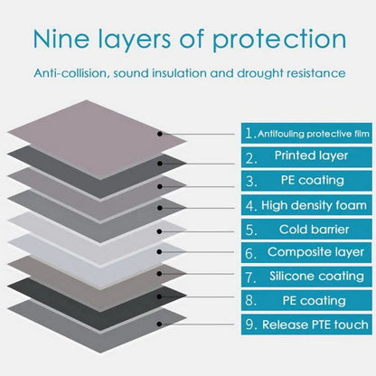 Eco-Friendly Self-Adhesive 3D Wall Trim