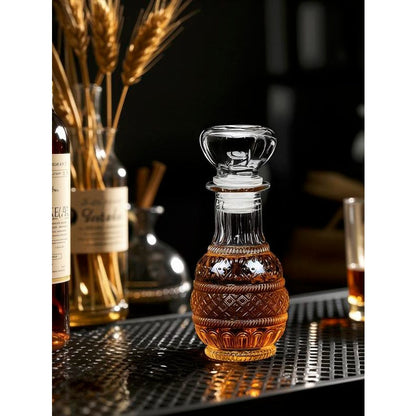 Small Antique Glass Wine Decanter