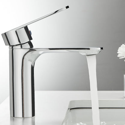 Modern Single Handle Brass Bathroom Sink Faucet