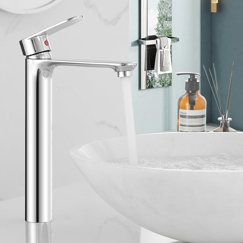 Modern Single Handle Brass Bathroom Sink Faucet