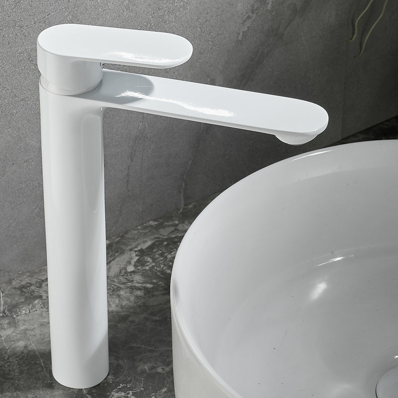 Modern Single Handle Brass Bathroom Sink Faucet