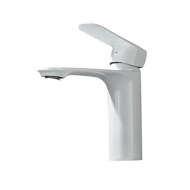 Modern Single Handle Brass Bathroom Sink Faucet