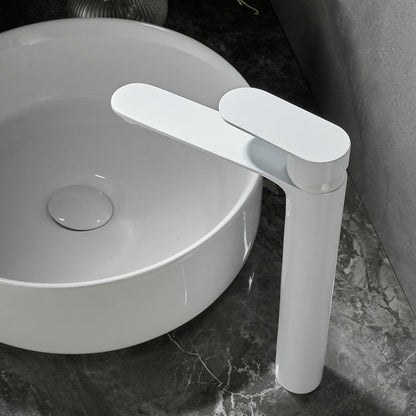 Modern Single Handle Brass Bathroom Sink Faucet