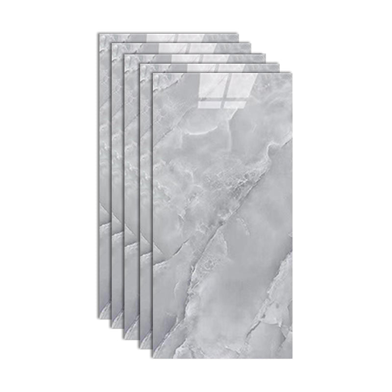 Waterproof Self Adhesive Marble Effect Kitchen Tile Backsplash