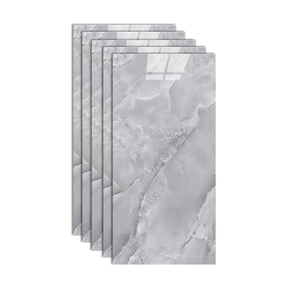 Waterproof Self Adhesive Marble Effect Kitchen Tile Backsplash