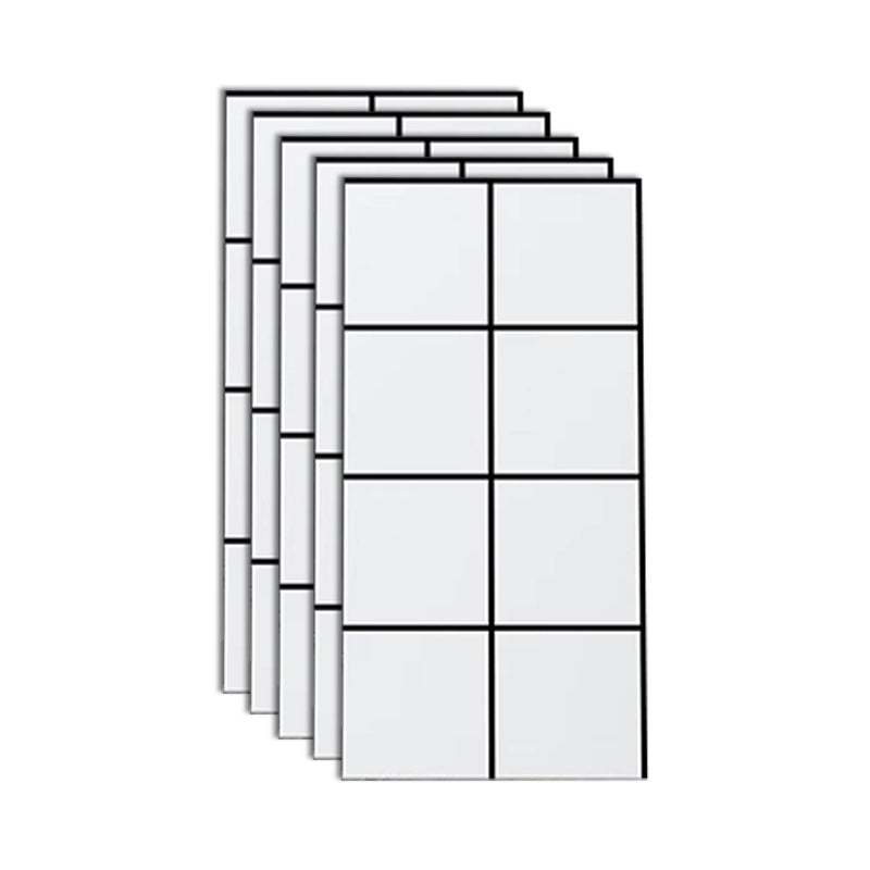 Waterproof Self Adhesive Marble Effect Kitchen Tile Backsplash
