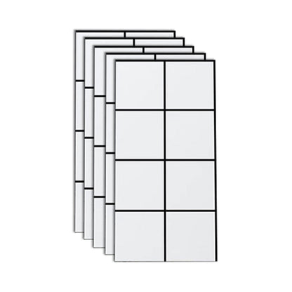 Waterproof Self Adhesive Marble Effect Kitchen Tile Backsplash