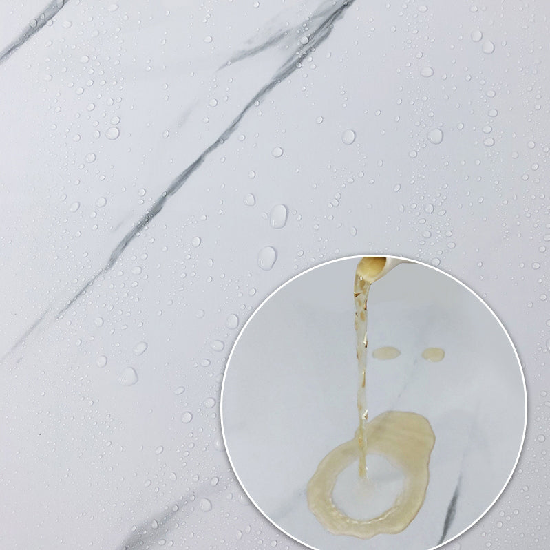 Waterproof Self Adhesive Marble Effect Kitchen Tile Backsplash