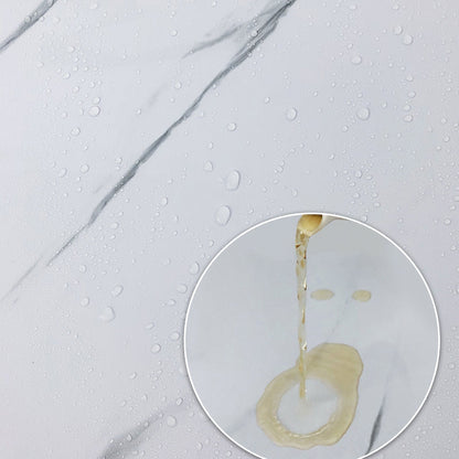 Waterproof Self Adhesive Marble Effect Kitchen Tile Backsplash