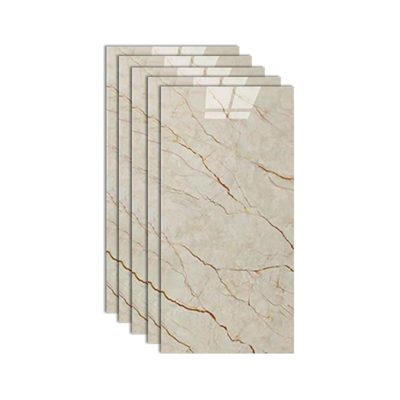 Waterproof Self Adhesive Marble Effect Kitchen Tile Backsplash