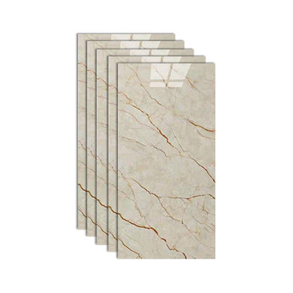 Waterproof Self Adhesive Marble Effect Kitchen Tile Backsplash