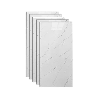 Waterproof Self Adhesive Marble Effect Kitchen Tile Backsplash