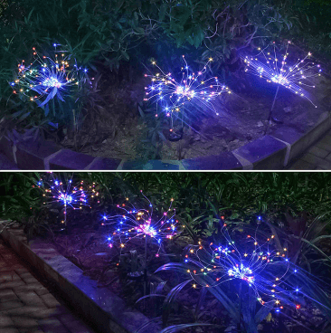 Outdoor Solar String Lights Copper Wire Fairy Lights