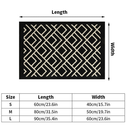Classic Design Anti-Slip Welcome Mat