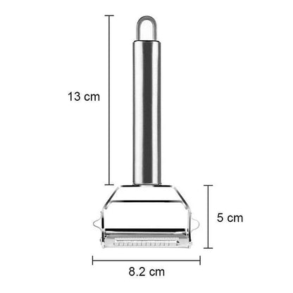 Easy-to-Use Stainless Steel Veggie Slicer & Grater