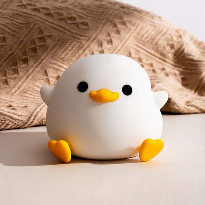 Soft Duck Night Light Lamp with USB Charger