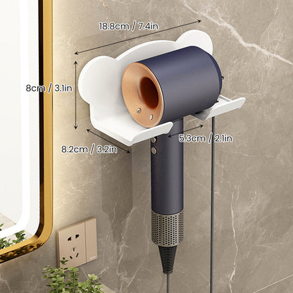 Wall Mount Hair Dryer Storage - Cofik