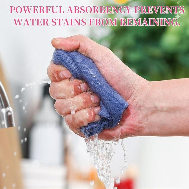 Reusable Microfiber Cleaning Wipes Noxord