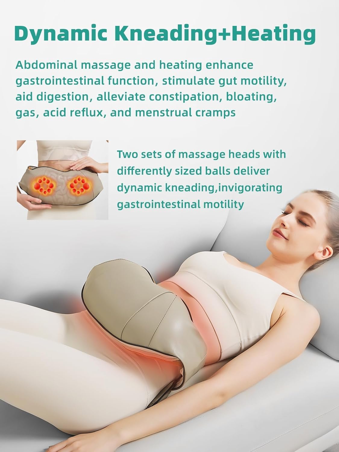 Natural Relief Abdominal Massage Device