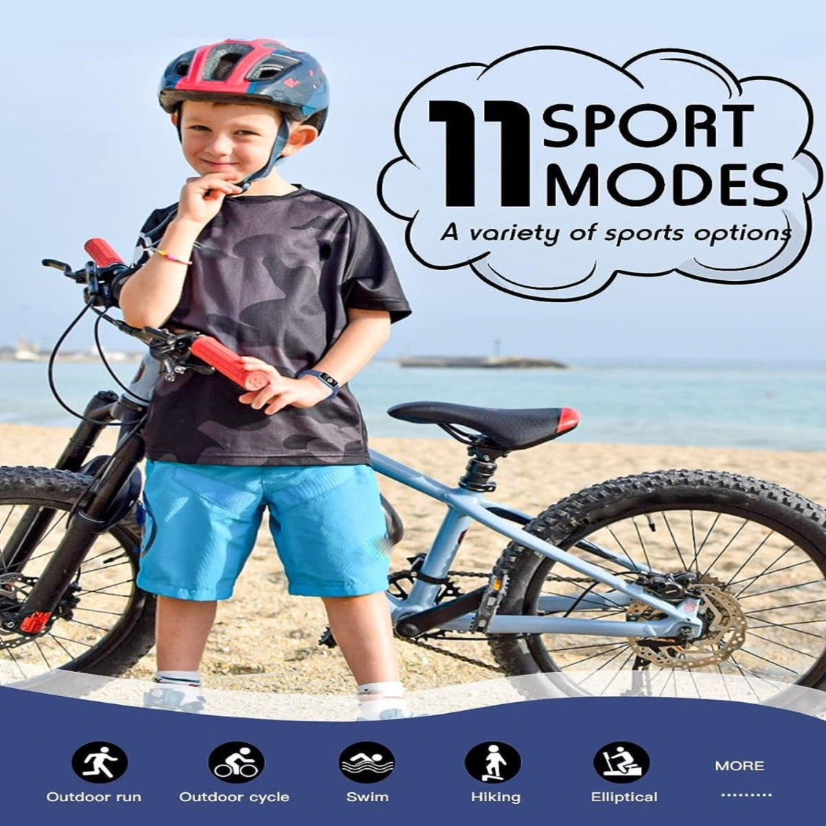 Kids GPS Smartwatch Fitness Tracker