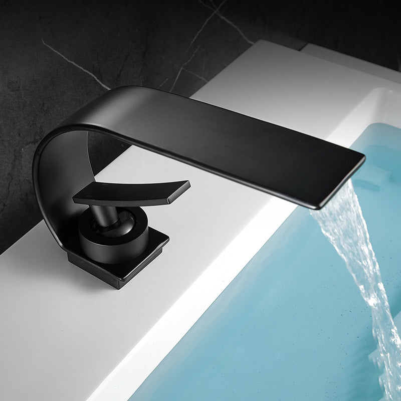Luxury Brass waterfall bathroom faucet