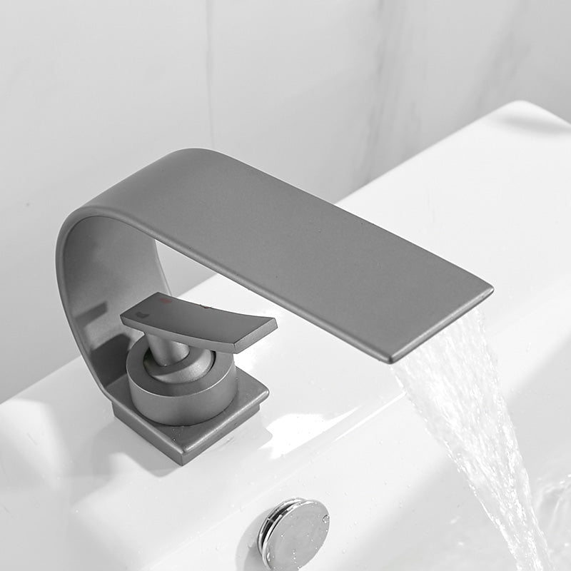 Luxury Brass waterfall bathroom faucet