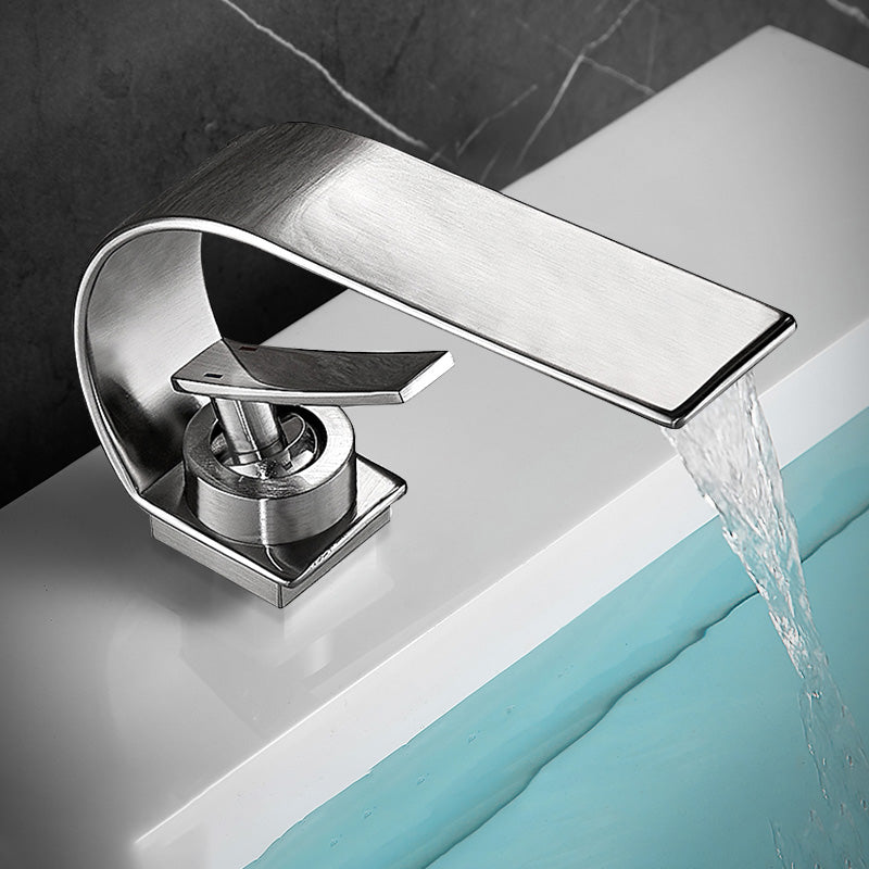 Luxury Brass waterfall bathroom faucet