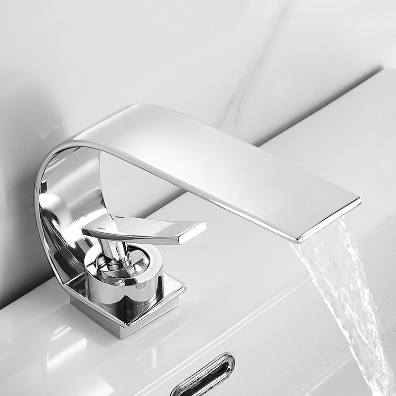 Luxury Brass waterfall bathroom faucet - Cofik