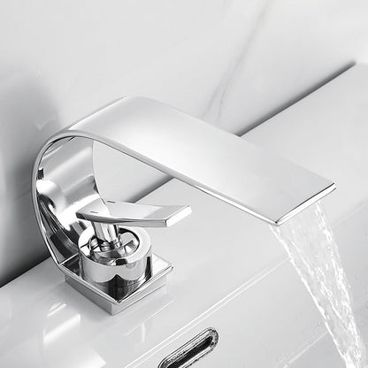 Luxury Brass waterfall bathroom faucet - Cofik