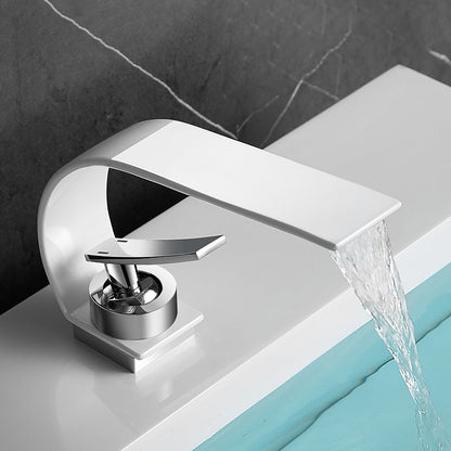 Luxury Brass waterfall bathroom faucet