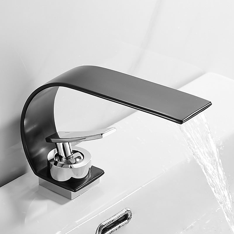 Luxury Brass waterfall bathroom faucet
