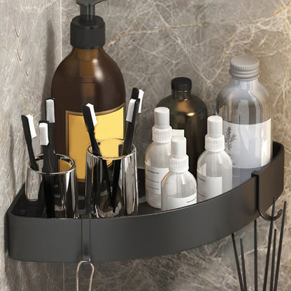 Contemporary 3-Piece Bathroom Accessory Set Stainless Steel Shelf