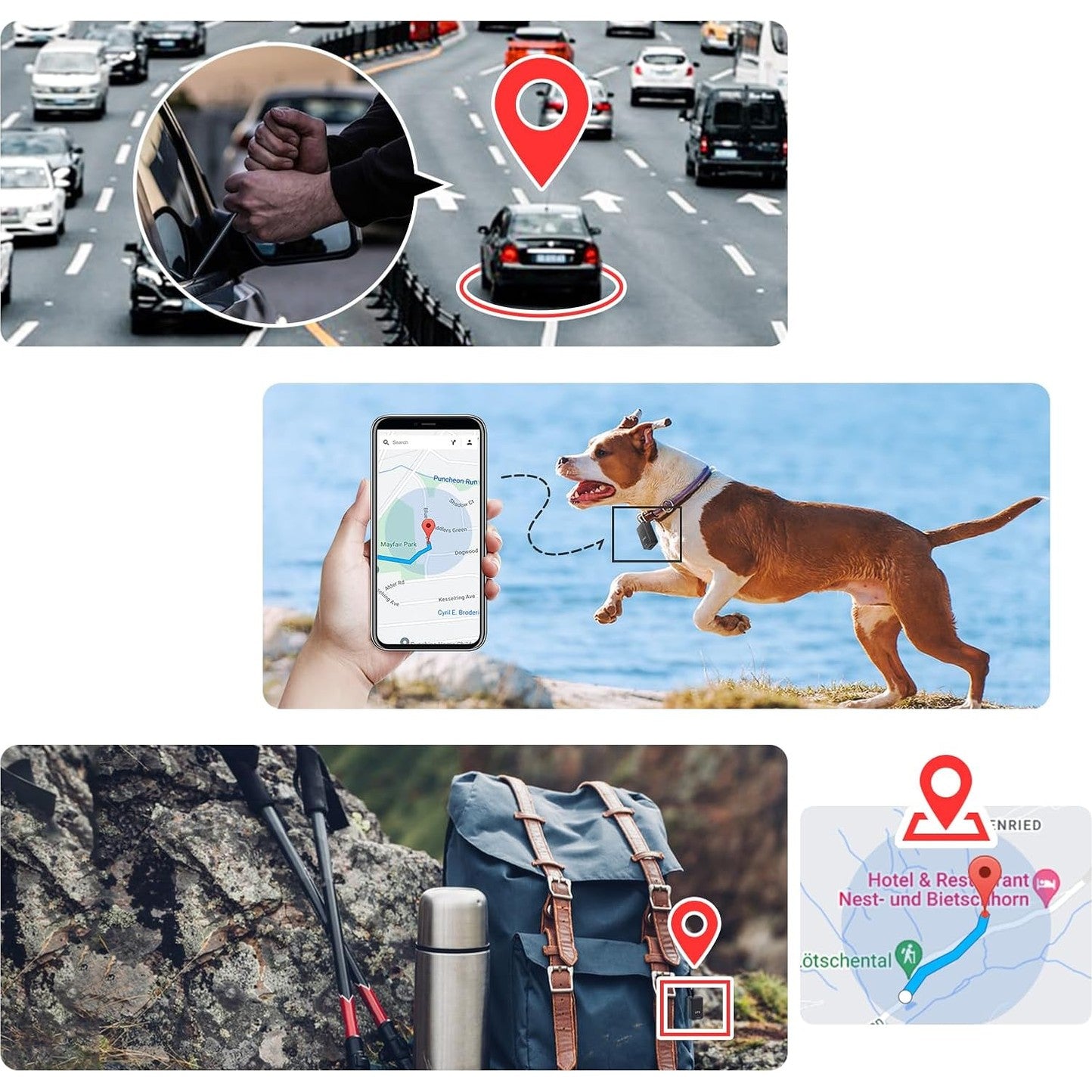 Small GPS Car Tracker Magnetic Device