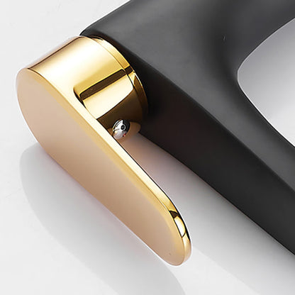 Luxury Gold Bathroom Sink Faucet Mixer