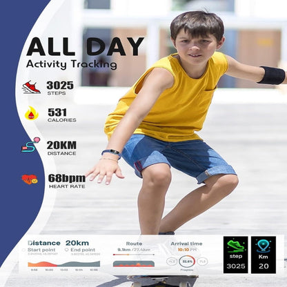 Kids GPS Smartwatch Fitness Tracker