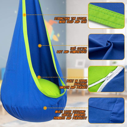 Comfy Hanging Lounge Chair | Sturdy & Cozy
